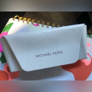 Michael Kors Cream Sunglasses Case